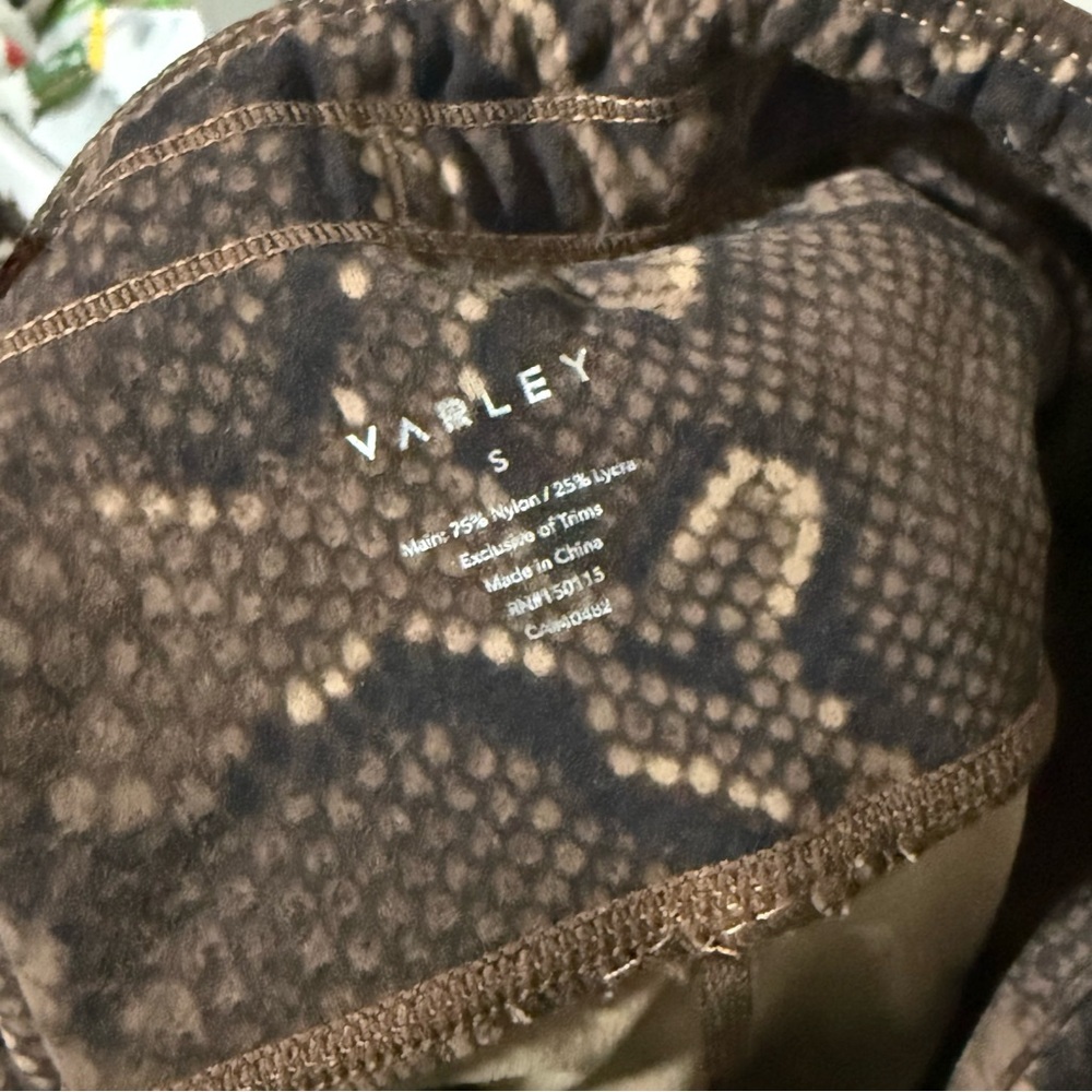 VARLEY Python Let's Go Short Brown Size Small - Picture 7 of 8
